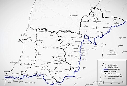 Israel–Lebanon border